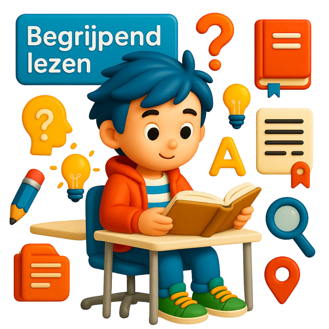 Begrijpend lezen oefenen groep 4